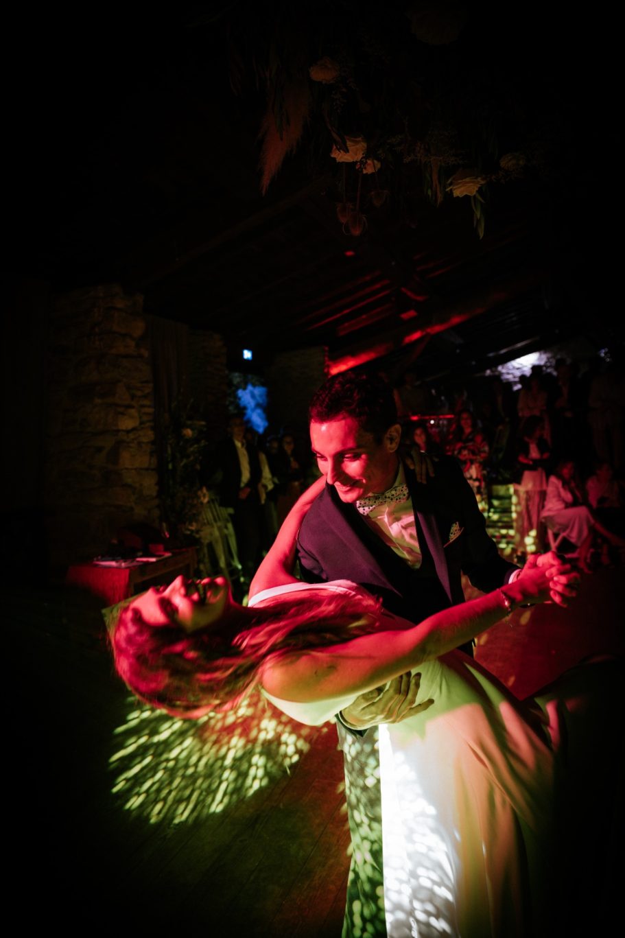 Danse dans la soirée de mariage soirée de mariage à Albi
